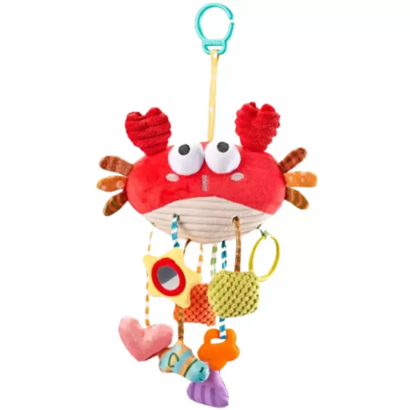LEAN TOYS Brinquedo sensorial berço de caranguejo 9 em 1