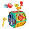 LEAN TOYS Brinquedo educativo cubo interativo multifuncional 8 em 1