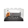 Huina 22730 Camião basculante modelo colecionável em metal laranja 1:80