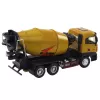 Huina 1:50 Betoneira veículo de construção em metal fundido caqui