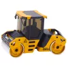 Huina 1:50 Cilindro compactador veículo de construção em metal amarelo