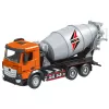 LEAN TOYS Betoneira veículo de construção em metal Huina laranja 1:50