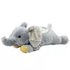 LEAN TOYS Peluche elefante de dormir com projetor de céu estrelado e sons
