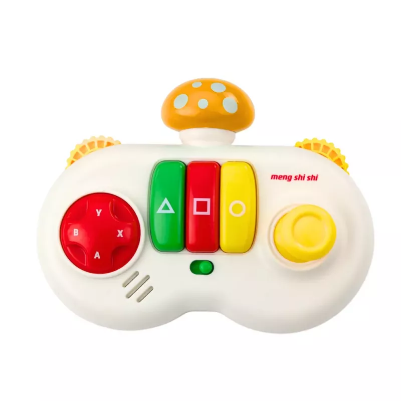 LEAN TOYS Consola Interativa Cogumelo Sensorial para Crianças com Luz e Som