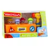 LEAN TOYS Brinquedo Interativo Martelo Colorido Hamster Construção de Estrada