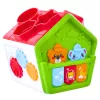 LEAN TOYS Casa de Aprendizagem e Classificação Interativa para Bebés Verde