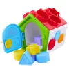 LEAN TOYS Casa de Aprendizagem e Classificação Interativa para Bebés Verde