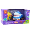 LEAN TOYS Comando à Distância Carro RC para Bebés Tubarão Azul