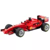 LEAN TOYS Carro de Corrida RC Telecomandado Volante Luzes Sons 1:12 Vermelho