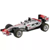 LEAN TOYS Racer RC Telecomandado com Volante, Luzes e Sons 1:12 Prateado