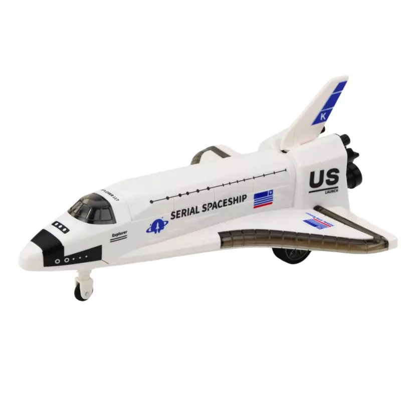 LEAN TOYS Nave Espacial RC Telecomandada Luzes Sons Fumo