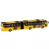 LEAN TOYS Autocarro Escolar Articulado RC 1:32 Amarelo Telecomandado