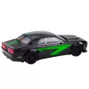 LEAN TOYS Carro desportivo com tração, carroçaria brilhante, preto verde 1:14 RC Lamborghini Sian FKP 37
