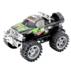LEAN TOYS Veículo todo-o-terreno King com tração traseira verde e preto 27 cm