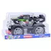 LEAN TOYS Veículo todo-o-terreno King com tração traseira verde e preto 27 cm