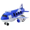 LEAN TOYS Berbequim com telecomando RC avião azul 2 em 1