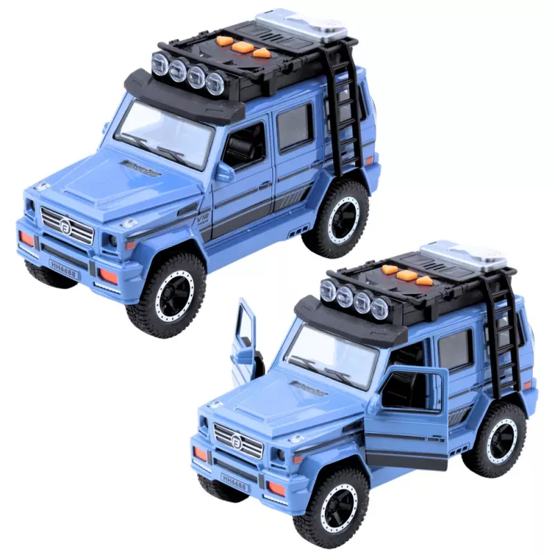 LEAN TOYS Veículo todo-o-terreno HH6688 com portas que abrem, tração, luzes e sons mix