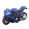 LEAN TOYS Mota desportiva de corrida com luzes e sons mix