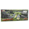LEAN TOYS Espingarda militar camuflada com vibração, luz e som, 70 cm