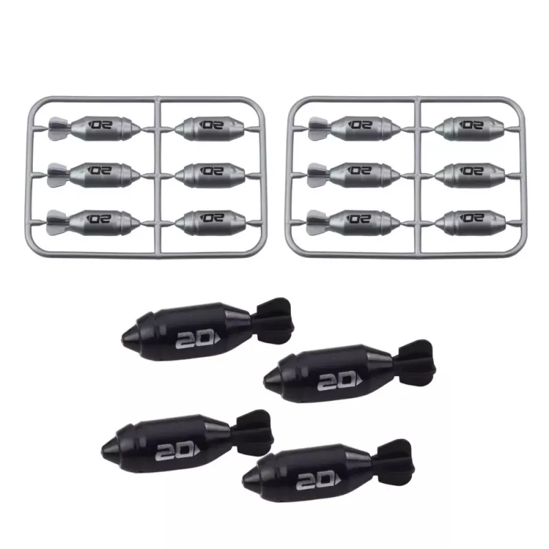 LEAN TOYS Barco submarino torpedo lançamento cinzento 28 cm
