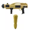 LEAN TOYS Bazuca pistola de água com bomba 73 cm bege 1100 ml