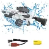 LEAN TOYS Espingarda M16 pistola de água espacial elétrica 1350 ml