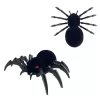 Aranha telecomandada LEAN TOYS Black Widow com efeito de fumo