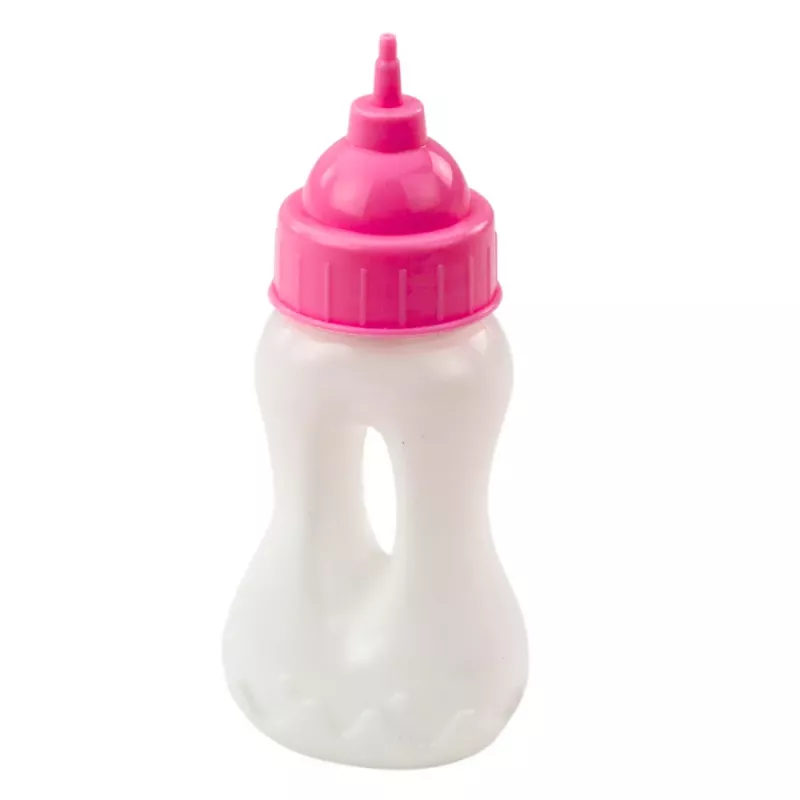 LEAN TOYS Boneca Bebé com Biberão, Conjunto Rosa, Som, 30 cm