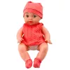 LEAN TOYS Boneca Bebé com Biberão, Conjunto Rosa, Som, 30 cm