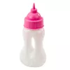 LEAN TOYS Boneca Bebé com Biberão, Vestido Rosa Bebé, Sons, 30 cm