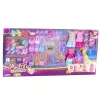 LEAN TOYS Grande Conjunto de Moda Anlily Collection Vestidos Acessórios 65 peças