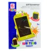 LEAN TOYS Quadro de escrita e desenho LCD caneta dinossauro verde 8,5 polegadas