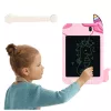 LEAN TOYS Quadro de desenho com marcador escrita LCD caneta unicórnio rosa 8.5 polegadas