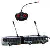 LEAN TOYS Troleicarro urbano com controlo remoto RC luzes transporte público
