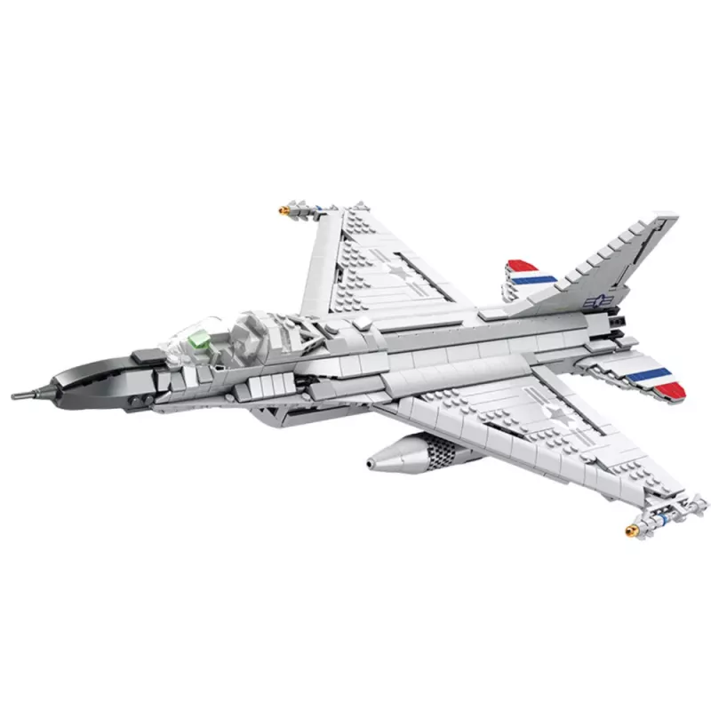 LEAN TOYS Conjunto de construção F-16 Fighting Falcon 1427 unid.
