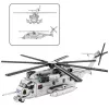 LEAN TOYS Blocos de construção helicóptero de transporte 2192el