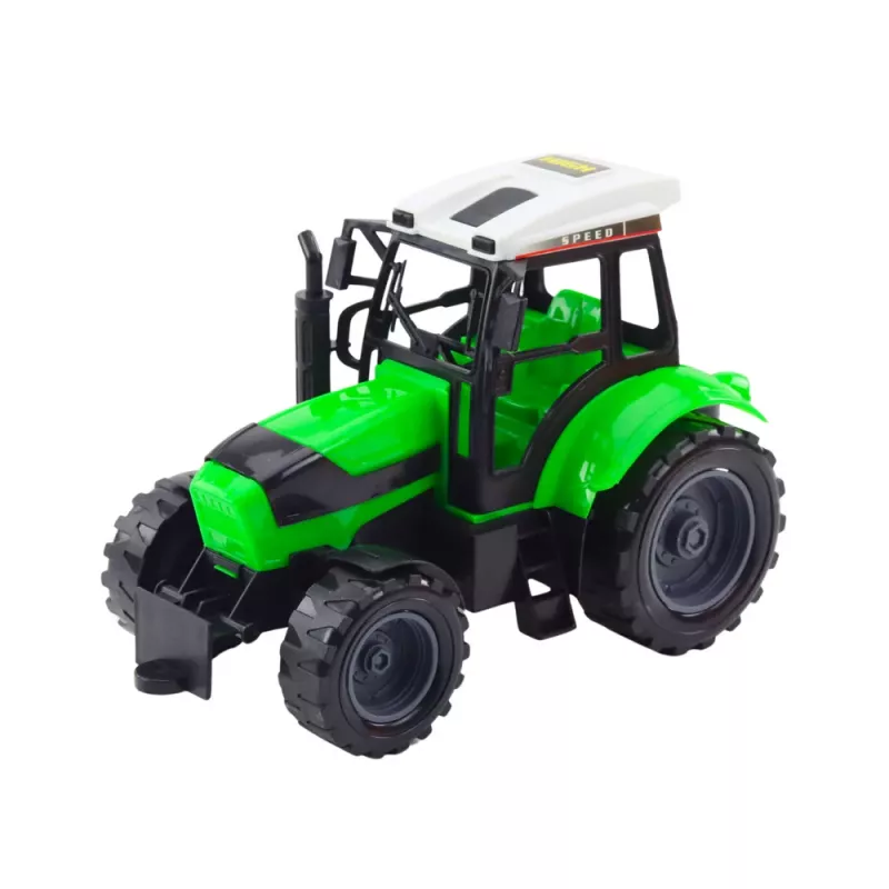 LEAN TOYS Conjunto de Trator Agrícola com Semeador Máquina Agrícola