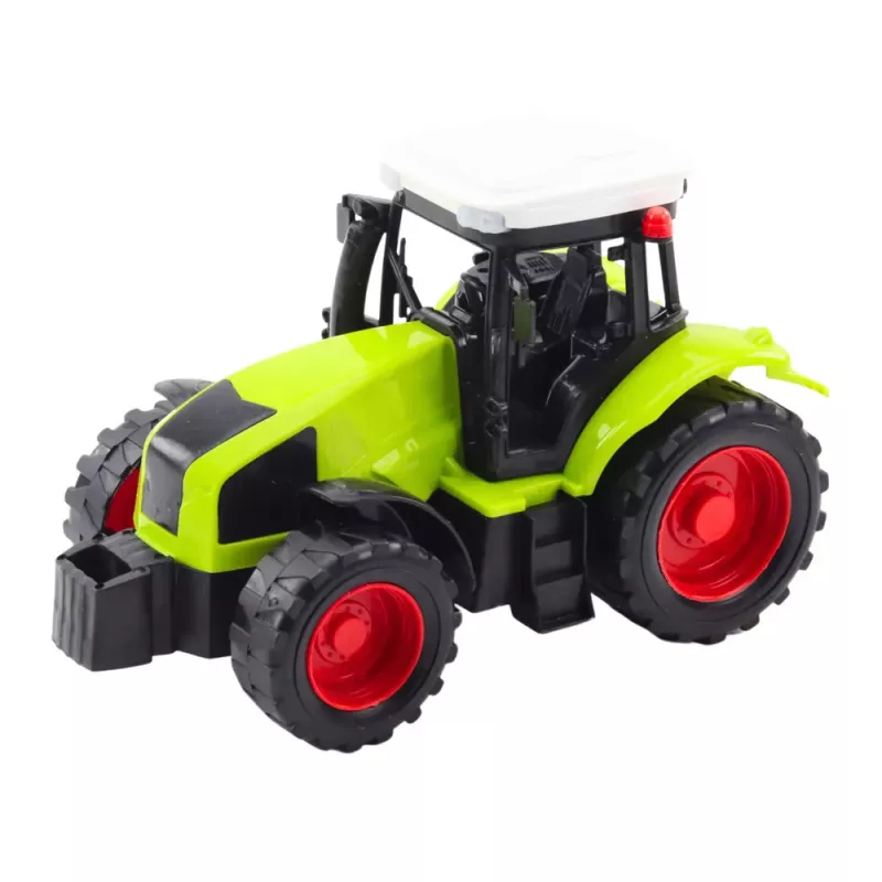 LEAN TOYS Trator com Atrelado HDS para o Transporte de Troncos de Madeira
