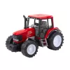 LEAN TOYS Trator Agrícola com Atrelado Verde e Feno Vermelho 62cm
