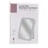 LEAN Espelho Iluminado LED 3 Modos de Iluminação Ângulo de Inclinação de 90° Branco