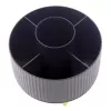 LEAN Organizador de Pincéis de Maquilhagem Rotativo 360° com 5 Compartimentos Preto