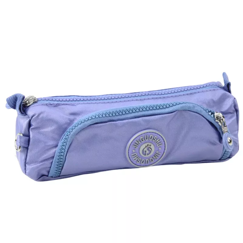 LEAN Estojo Escolar Funcional Dois Bolsos Pendente Mix