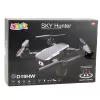 LEAN TOYS Sky Hunter D19HW Drone FPV Câmara Wi-Fi Controlo Remoto com Suporte para Telemóvel Estojo
