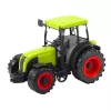LEAN TOYS Trator Agrícola com Atrelado verde-amarelo verde 50cm