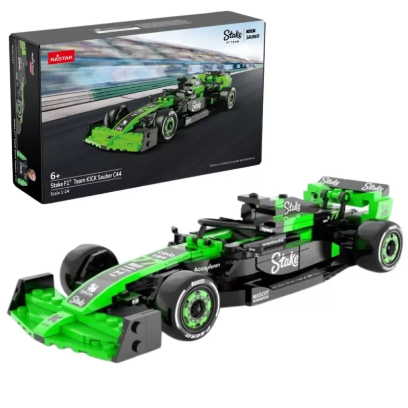 KICK Sauber C44 F1 Stake 1:24 Rastar 25012 Kit de Carro de Corrida