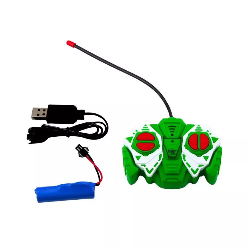 LEAN TOYS Trator Agrícola RC Controlo Remoto verde 1:24