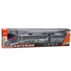 LEAN TOYS Troleicarro Urbano RC Controlo Remoto Luzes Transporte Público