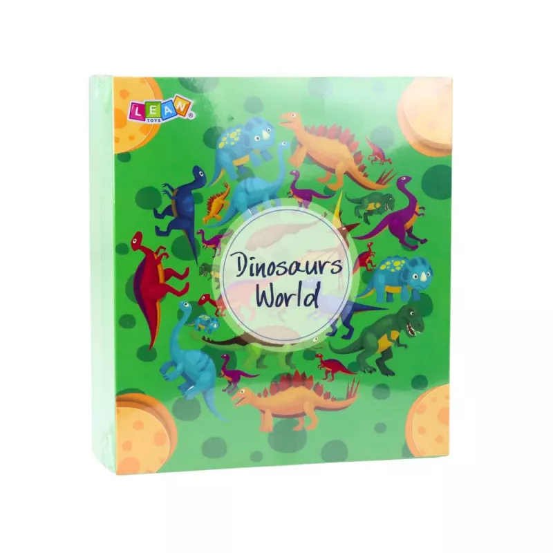 LEAN TOYS Calendário do Advento para Crianças Figuras de Dinossauros Acessórios