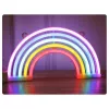 LEAN Luz Noturna Decorativa Néon Arco-íris LED a Pilhas