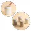 LEAN Mini Caixote do Lixo com Tampa Basculante Universal Elegante Bege